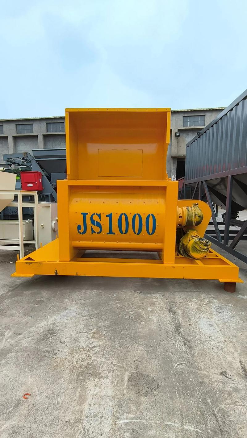 JS1000強(qiáng)制式混凝土攪拌機(jī) 建筑工程中的高效動(dòng)力核心